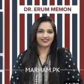 Profile Photo of Asst. Prof. Dr. Erum Memon Gynecologist Karachi
